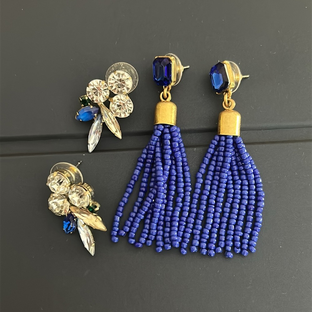 J. Crew Statement Earring Bundle - Picture 8 of 8